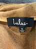 Lulus 100% Polyester Brown Jacket Size S - photo 6