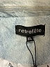 retrofête 100% Cotton Blue Denim Jacket Size XL - photo 6
