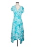 Perceptions Paisley Blue Cocktail Dress Size S - photo 1