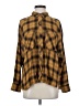 Levi's Plaid Yellow Long Sleeve Button-Down Shirt Size S - photo 1