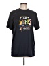 Aofuli 100% Polyester Black Short Sleeve Top Size XL - photo 1