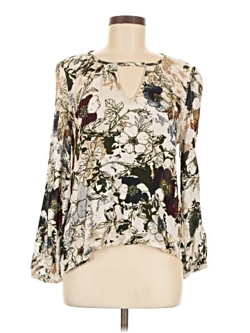 Melrose and Market Long Sleeve Blouse (view 1)