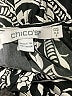 Chico's 100% Polyester Paisley Black Casual Dress Size Sm (0.5) - photo 7