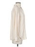 Banana Republic 100% Polyester Ivory Long Sleeve Blouse Size S - photo 4