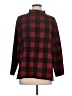 Anne Klein Plaid Red Turtleneck Sweater Size L - photo 1