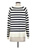 Aqua Stripes White Pullover Sweater Size S - photo 2