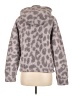 Splendid 100% Polyester Animal Print Gray Pullover Sweater Size M - photo 2