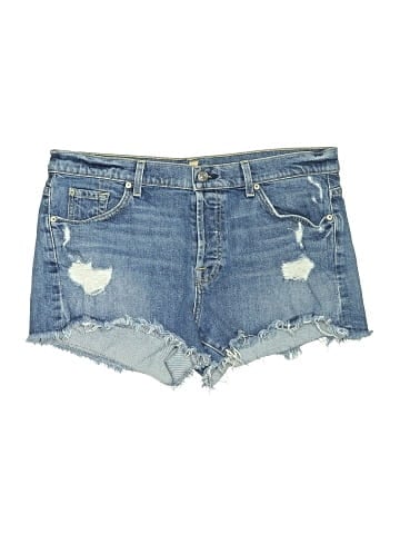 7 For All Mankind Denim Shorts (view 1)