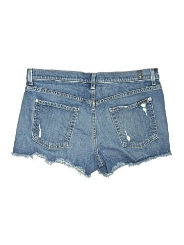 7 For All Mankind Denim Shorts (view 2)
