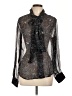 Joie Black Long Sleeve Blouse Size L - photo 1