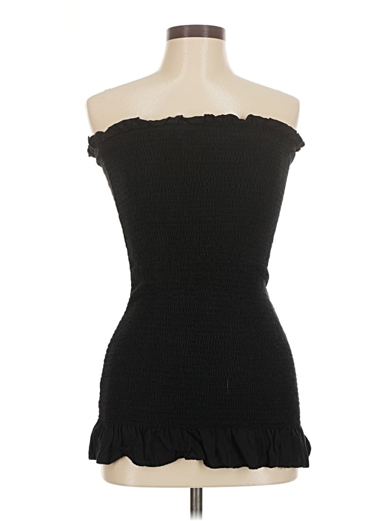 Pre-owned Cotton Candy La Cocktail Dress In Black