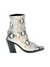 Stuart Weitzman Ivory Tan Ankle Boots Size 5 1/2 - photo 1
