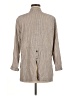 Christopher & Banks Tan 3/4 Sleeve Button-Down Shirt Size M - photo 2