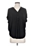 Amour Vert Black Short Sleeve Blouse Size S - photo 1