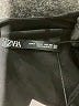 Zara 100% Polyester Solid Black Casual Dress Size S - photo 7