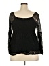 Torrid Black 3/4 Sleeve Top Size (2) - photo 2