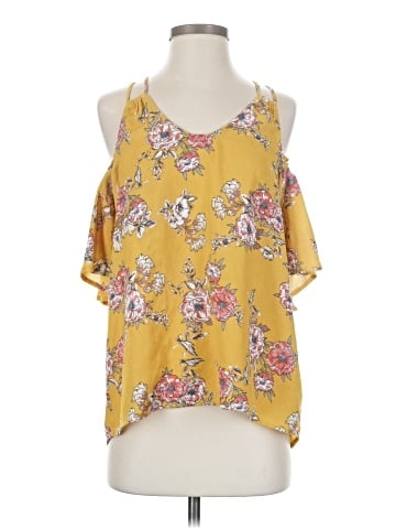 Blue Rain Sleeveless Blouse (view 1)