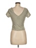 Eyeshadow Stripes Green Short Sleeve T-Shirt Size M - photo 2