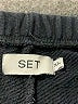 Set 100% Cotton Solid Black Track Pants Size XL - photo 7