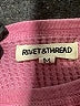 Rivet & Thread Pink Short Sleeve Turtleneck Size M - photo 7