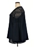 Roz & Ali 100% Polyester Blue Long Sleeve Blouse Size 2X - photo 5