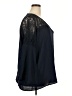 Roz & Ali 100% Polyester Blue Long Sleeve Blouse Size 2X - photo 4