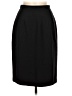 Isaac Hazan Solid Black Formal Skirt Size 8 - photo 1
