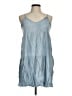 Final Touch 100% Rayon Blue Casual Dress Size M - photo 1