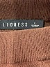 Lioness Solid Brown Formal Skirt Size L - photo 4