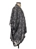 Ann Taylor LOFT Floral Blue Gray Kimono Size XS - photo 4