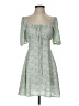 Polly 100% Polyester Green Casual Dress Size 2 - photo 1