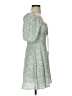 Polly 100% Polyester Green Casual Dress Size 2 - photo 4