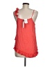 Ro & De 100% Rayon Orange Sleeveless Blouse Size M - photo 2