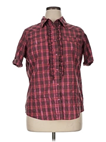 Wrangler Jeans Co Short Sleeve Button-Down Shirt (view 1)