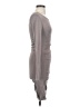 Express Solid Gray Casual Dress Size S - photo 4