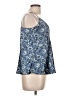 Club Monaco 100% Polyester Blue Sleeveless Top Size L - photo 4