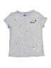 Epic Threads Floral Silver Short Sleeve T-Shirt Size S (kids) - photo 1