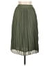 Missguided 100% Polyester Solid Green Formal Skirt Size 10 - photo 1