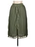 Missguided 100% Polyester Solid Green Formal Skirt Size 10 - photo 2