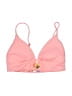 Unbranded Hearts Pink Swimsuit Top Size XXS (estimated) - photo 1