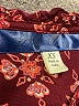 Blue Rain 100% Rayon Red 3/4 Sleeve Blouse Size XS - photo 7