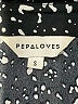 Pepaloves 100% Polyester Black 3/4 Sleeve Top Size S - photo 7