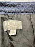 Pure Collection Chevron-herringbone Blue Formal Skirt Size 12 - photo 4
