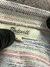 Madewell Stripes Silver Pullover Sweater Size M - photo 7