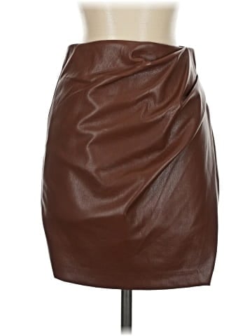 Wilfred Faux Leather Skirt (view 1)
