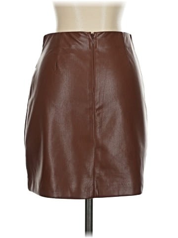 Wilfred Faux Leather Skirt (view 2)
