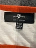 7 For All Mankind Stripes Ivory Short Sleeve Onesie Size 0-3 mo - photo 3