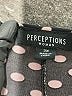 Perceptions Polka Dots Black Casual Dress Size 3X - photo 7