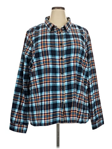 The Vermont Country Store Long Sleeve Button-Down Shirt (view 1)