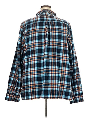 The Vermont Country Store Long Sleeve Button-Down Shirt (view 2)